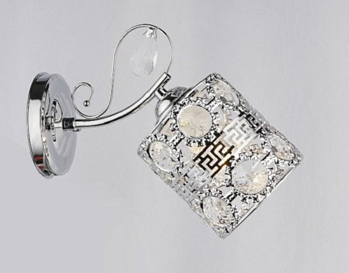 Бра однорожковая Мелодия Света Е27 220В Хром картинка 